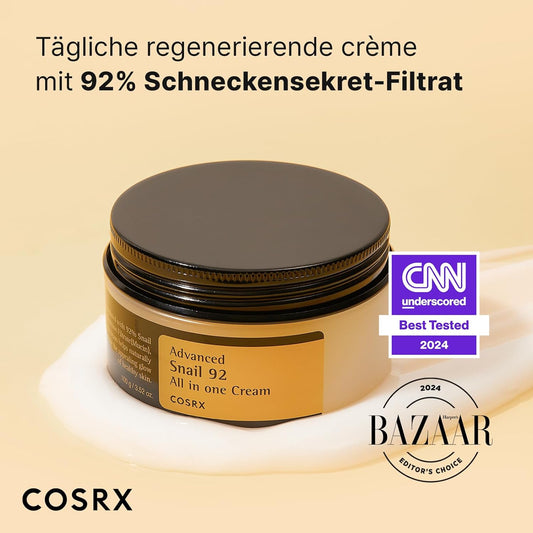 COSRX Advanced Snail 92 Gesichtscreme All in one Cream 100 g