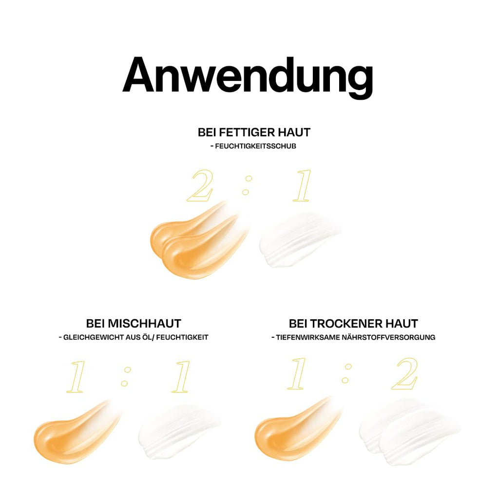 d'Alba Italian weißer Trüffel Double Serum & Cream, 2-in-1-Intensivpflege 70g