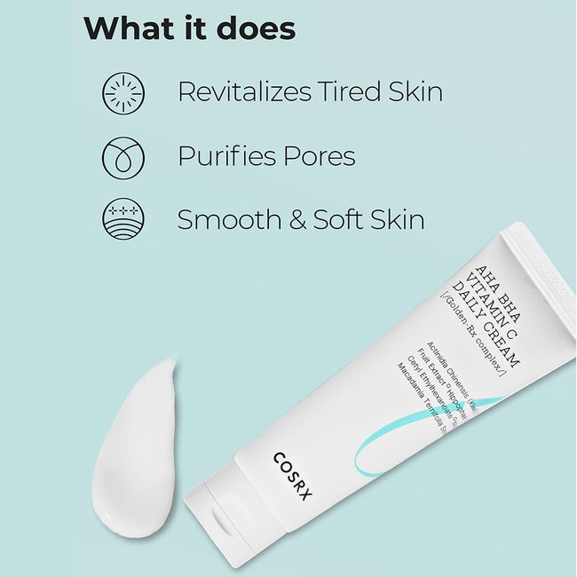 COSRX - Refresh Aha Bha Vitamin C Daily Cream 50ml