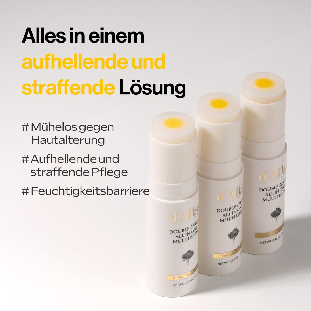 d'Alba White Truffle Double Serum Multi Balm – Pflegebalsam im Stick (10 g)
