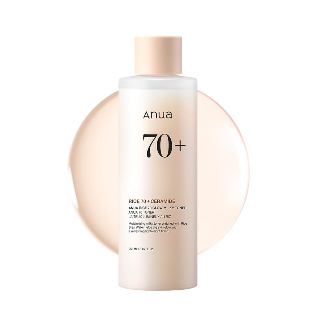ANUA Rice 70 Glow Milky Toner, 250 ml
