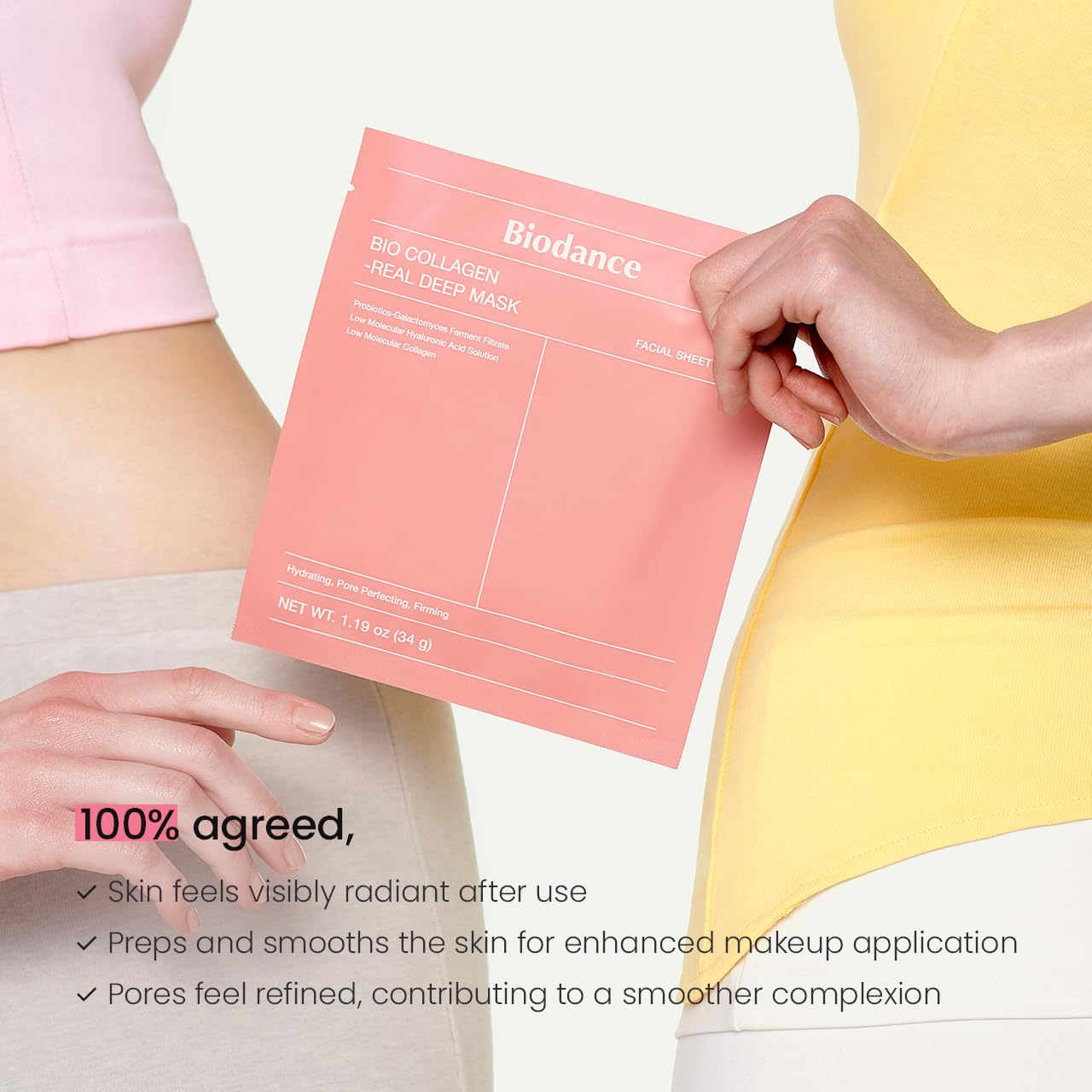 Biodance Bio Collagen Real Deep Mask (4x 34g)136g