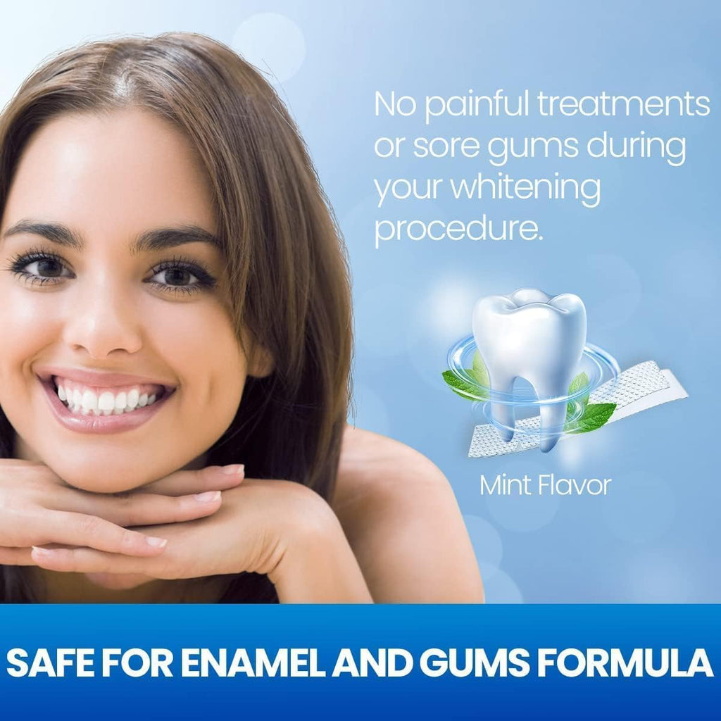 Teeth whitening, teeth bleaching (56 strips) 