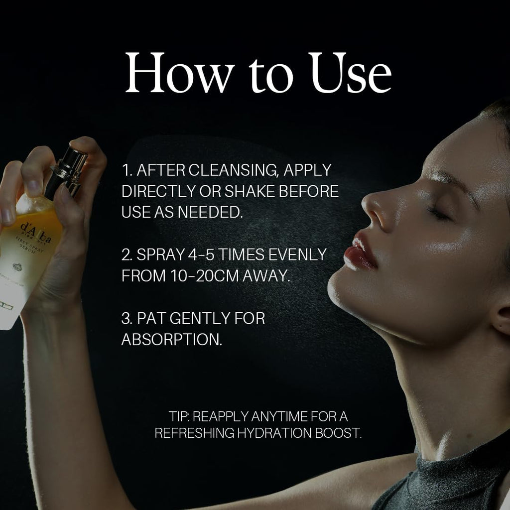 d'Alba Italian weißer Trüffel First Spray Serum 50ml / 100ml