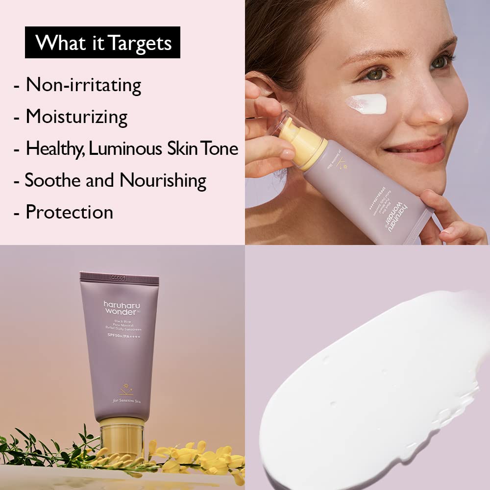 Haruharu Wonder Black Rice Sunscreen SPF50+/PA