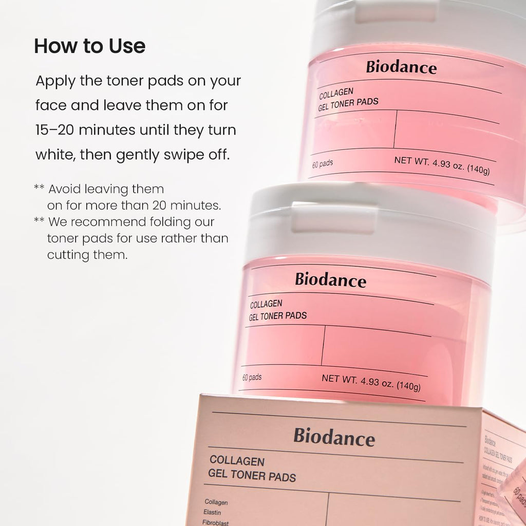 Biodance Collagen Gel Toner Pads 60 Stück
