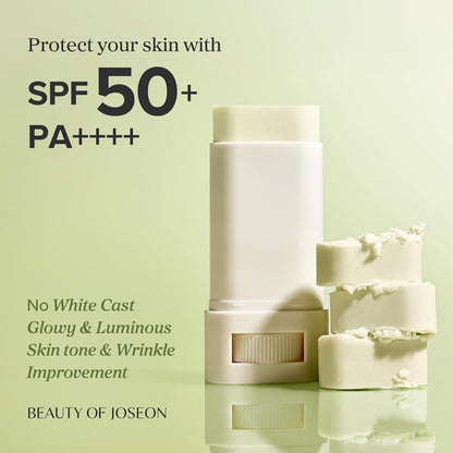 Beauty of Joseon Matte Sun Stick Stäbchen für die Breunung Mugwort + Camelia 18 g
