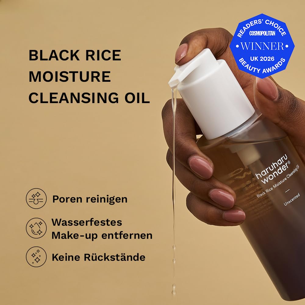 Haruharu Wonder Black Rice Moisture Deep Cleansing Oil 150 ml