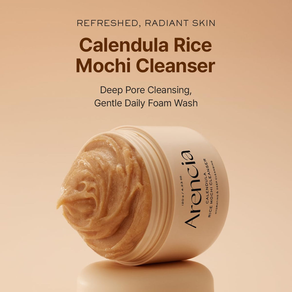 Arencia Calendula Rice Mochi Fresh Cleanser –  120g