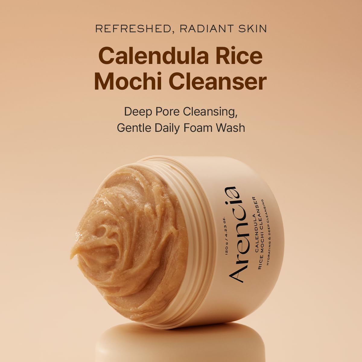 Arencia Calendula Rice Mochi Fresh Cleanser –  120g