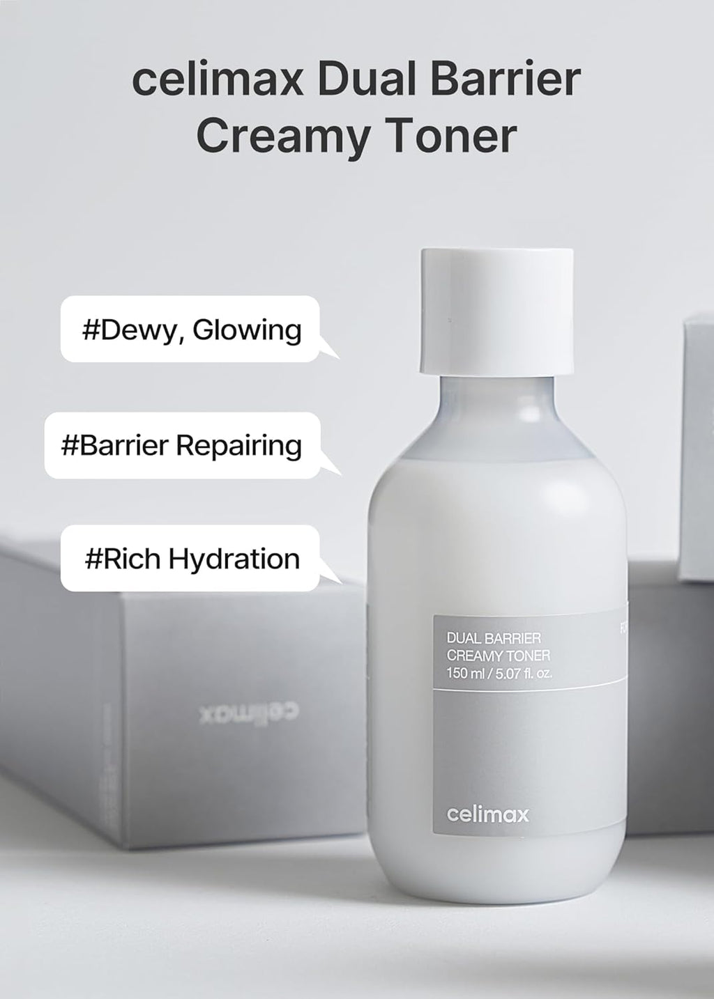 Celimax Dual Barrier Creamy Toner Gesichtswasser 150 ml