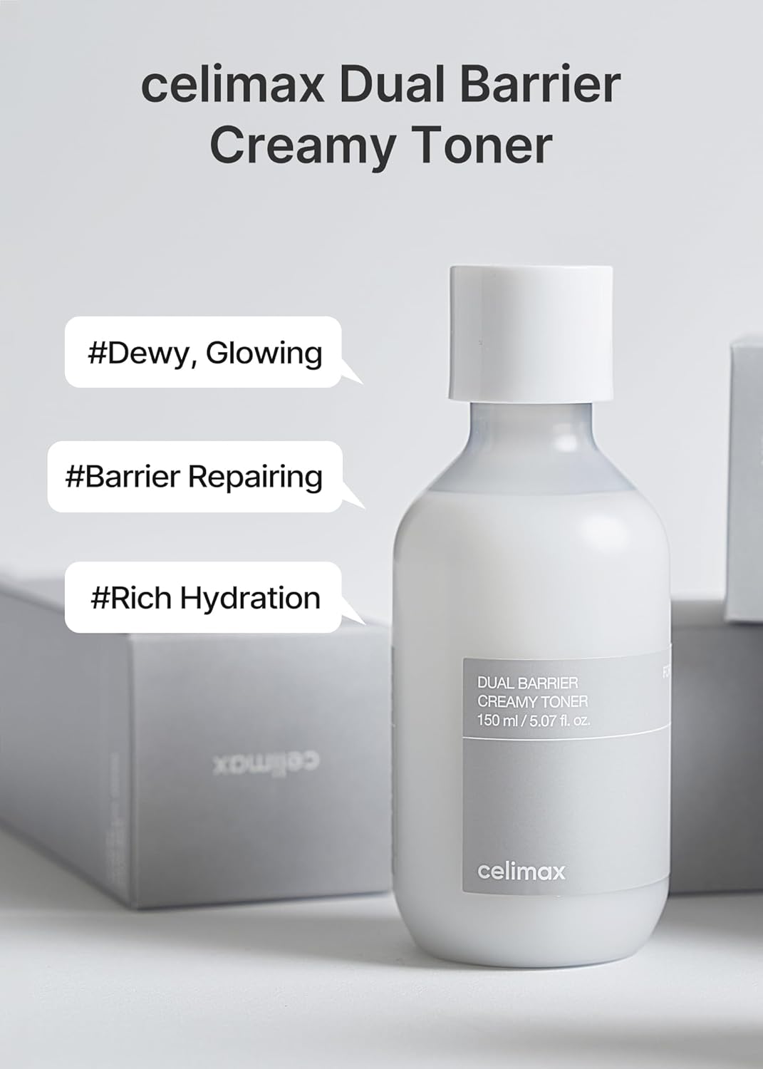 Celimax Dual Barrier Creamy Toner Gesichtswasser 150 ml