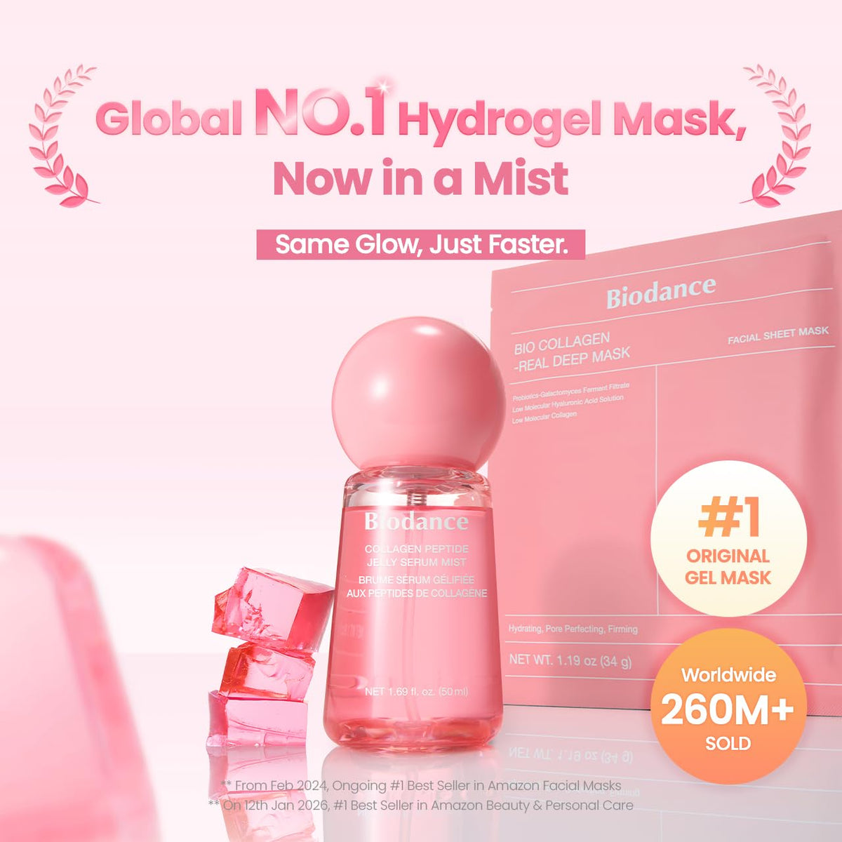BIODANCE Collagen Peptide Jelly Serum Mist 50 ml
