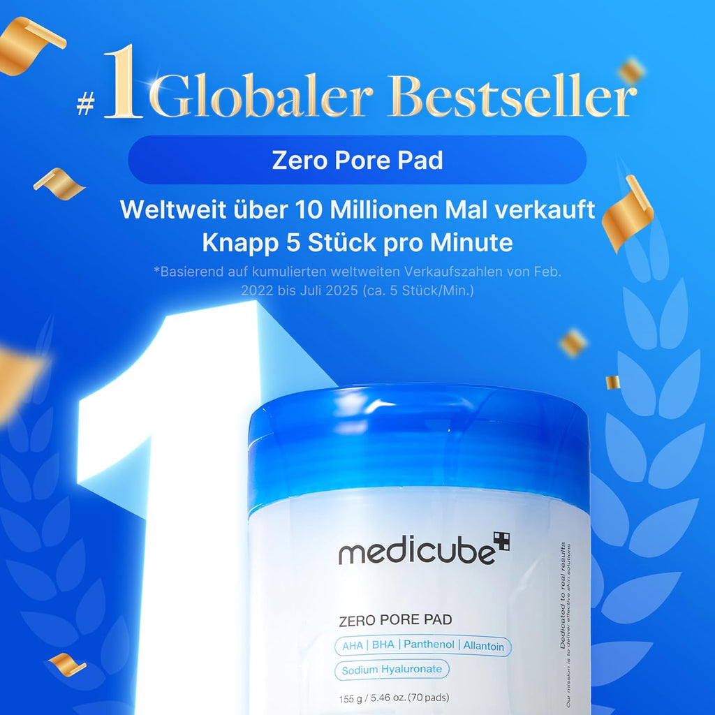 Medicube – Zero Pore Pad 2.0 - 70 Stück