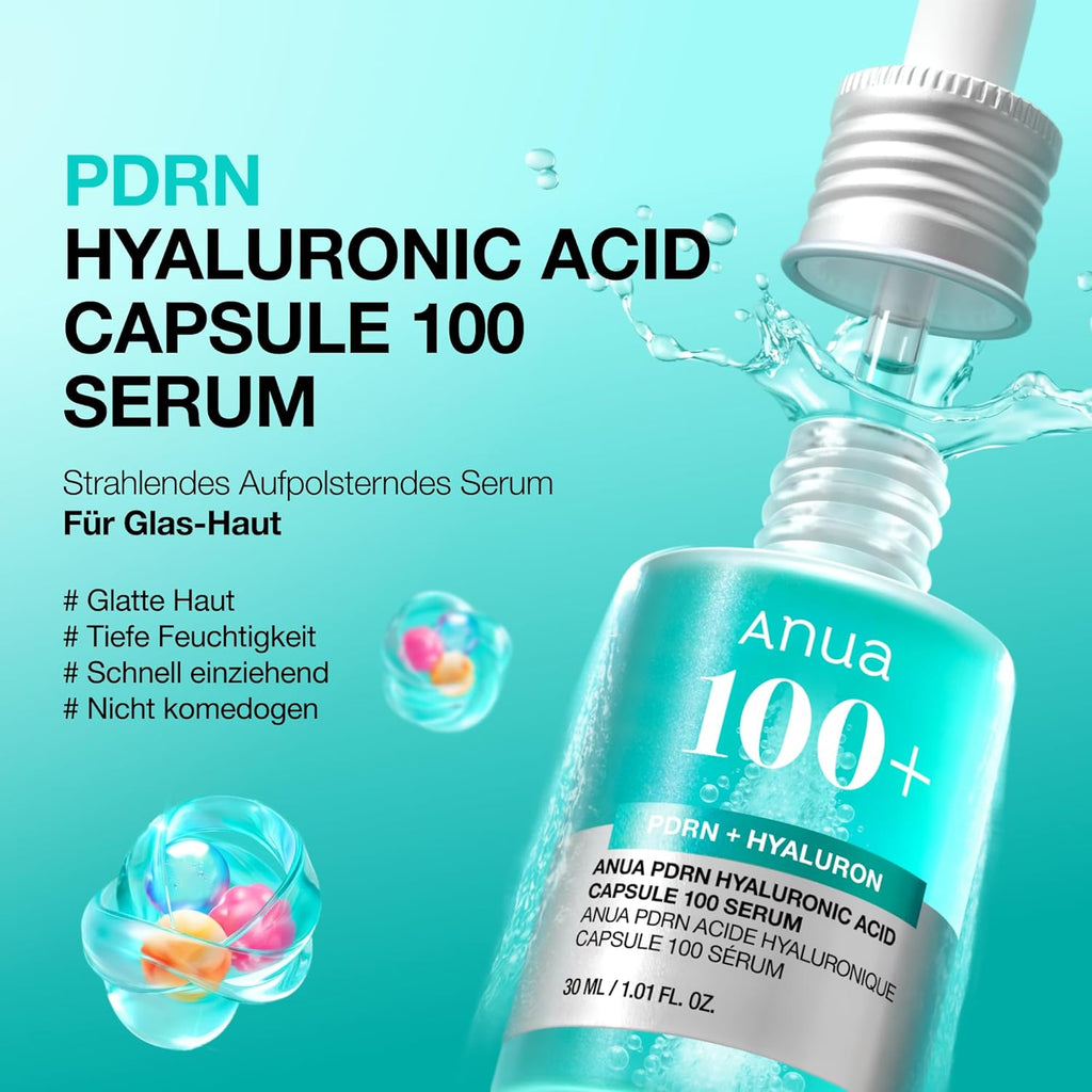 Anua PDRN Hyaluronsäure Kapselserum 30 ml