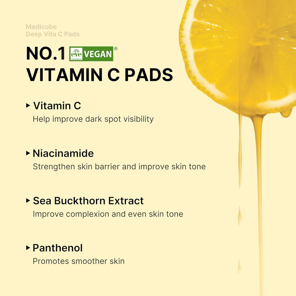 Medicube Deep Vita C Pad Vitamin C Pads 70 Stück