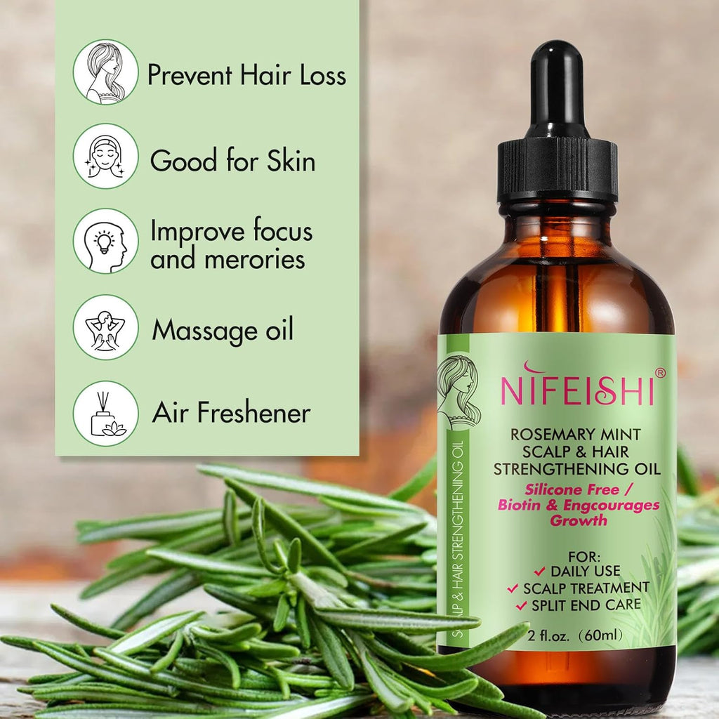 Nifeishi Rosemary Oil Hair, 60ml