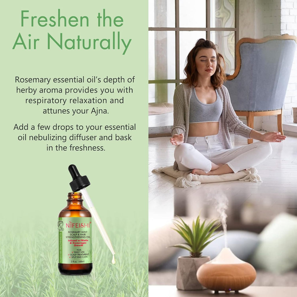 Nifeishi Rosemary Oil Hair, 60ml