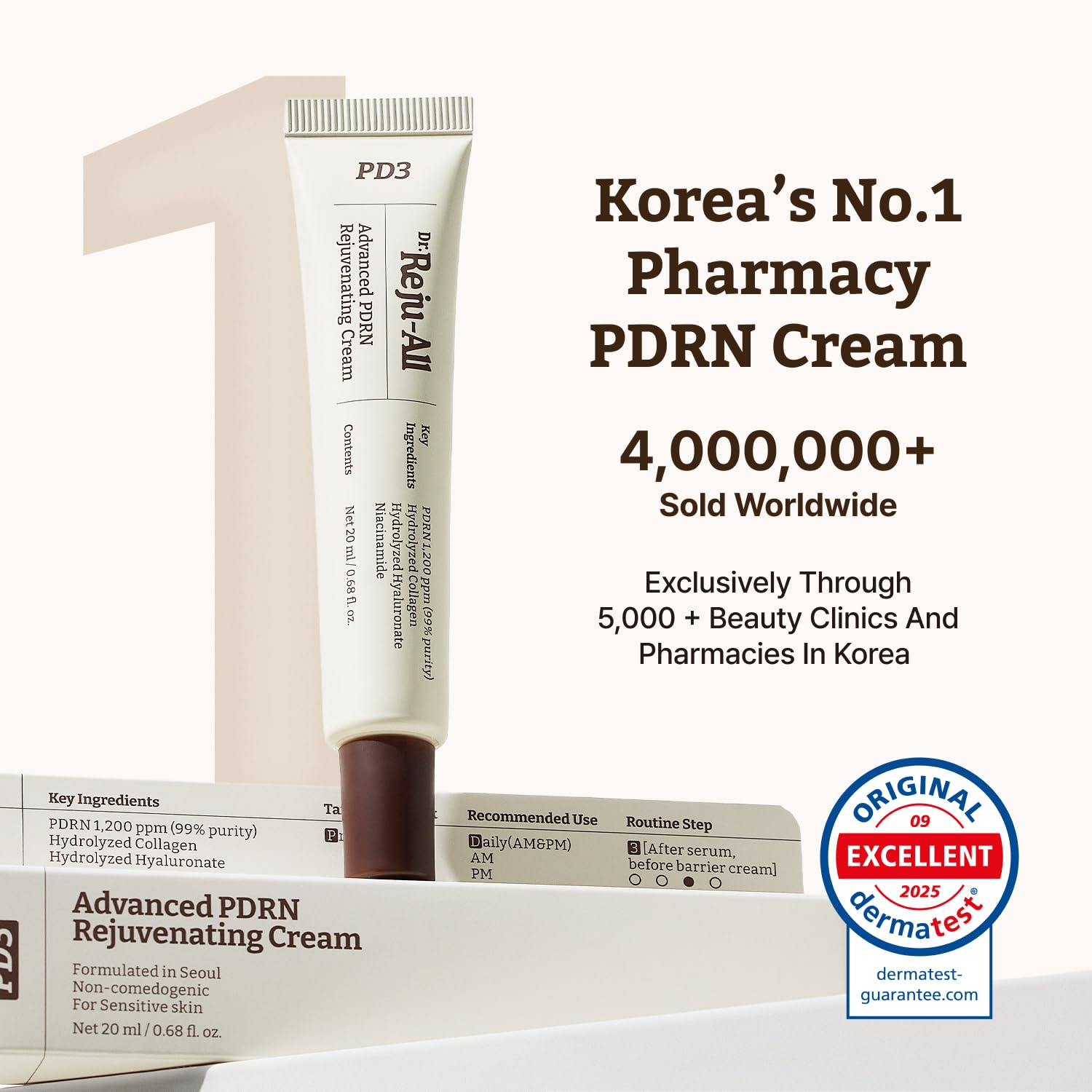 Dr. Reju-All Advanced PDRN Regenerationscreme 20 ml