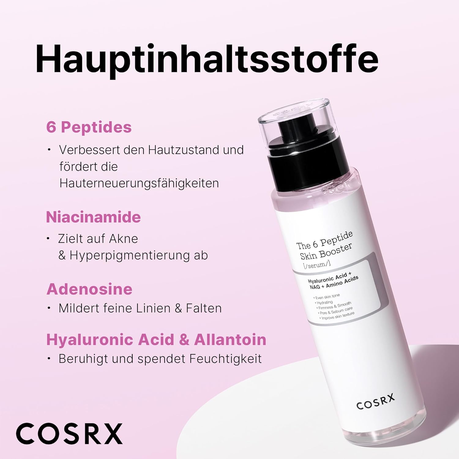 COSRX The 6 Peptide Collagen Serum Skin Booster 150 ml