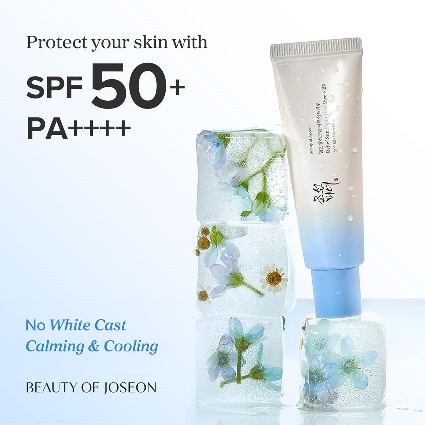 Beauty of Joseon Relief Sun Aqua Fresh Bräunungscreme Rice + B5 SPF50 PA++++ 50 ml