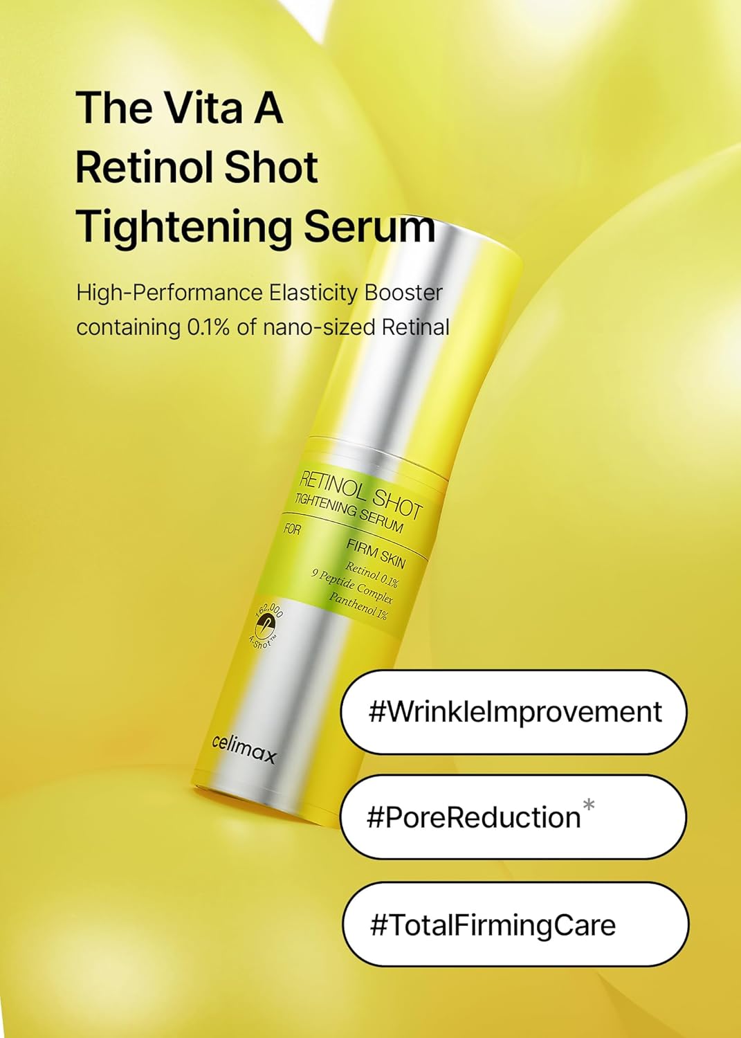 CELIMAX The Vita-A Retinol Shot Tightening Serum – Firming Serum (30 ml)