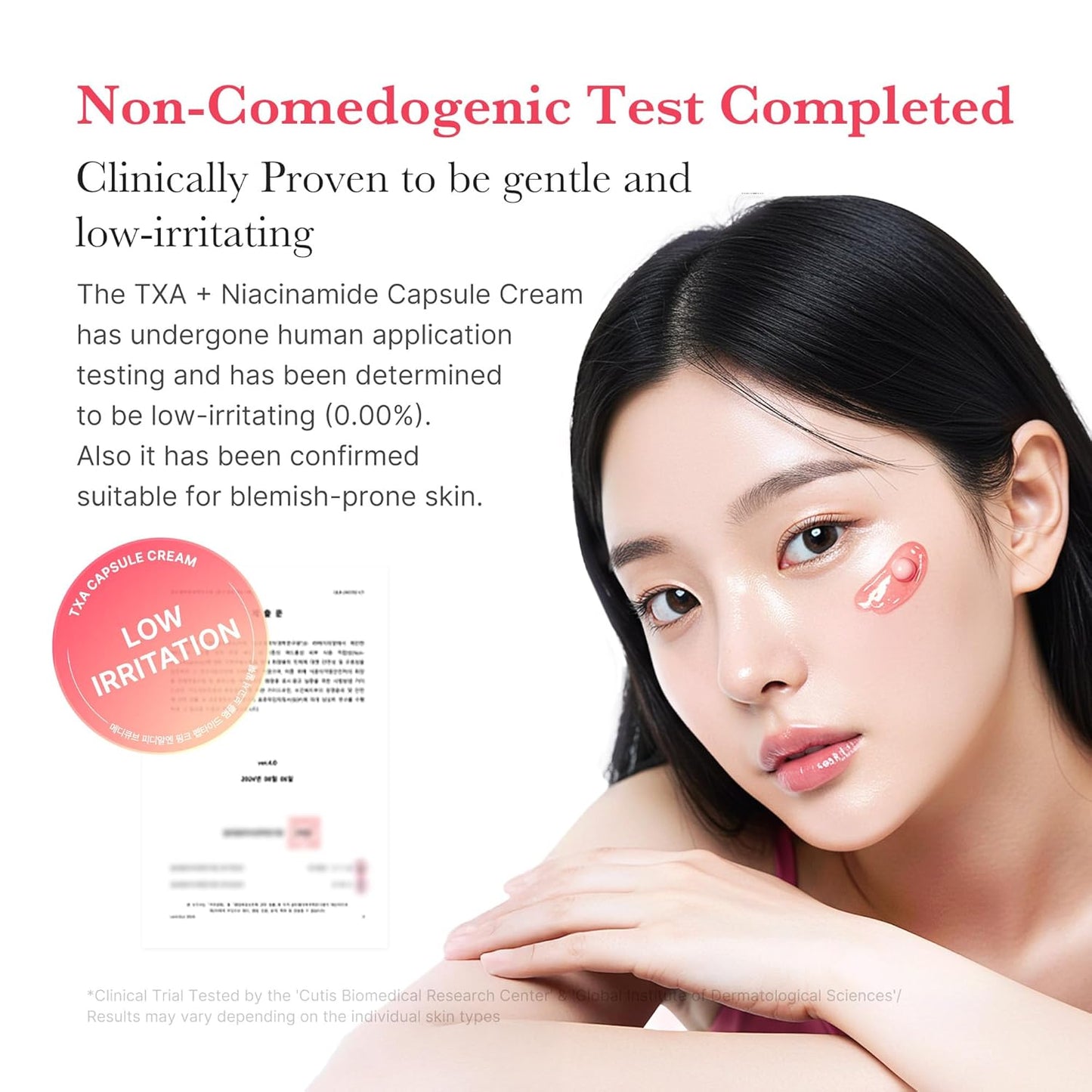 Medicube TXA Niacinamide Capsule Cream 55 g – 2-Phasen-Kapselcreme gegen ungleichmäßigen Hautton mit TXA, Niacinamid, Hyaluron & Ceramiden