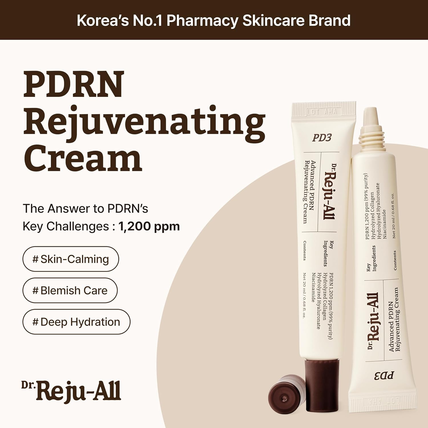 Dr. Reju-All Advanced PDRN Regenerationscreme 20 ml