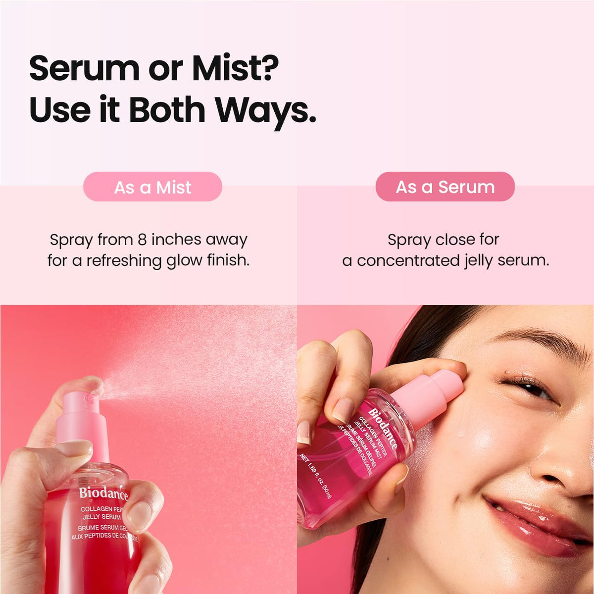 BIODANCE Collagen Peptide Jelly Serum Mist 50 ml