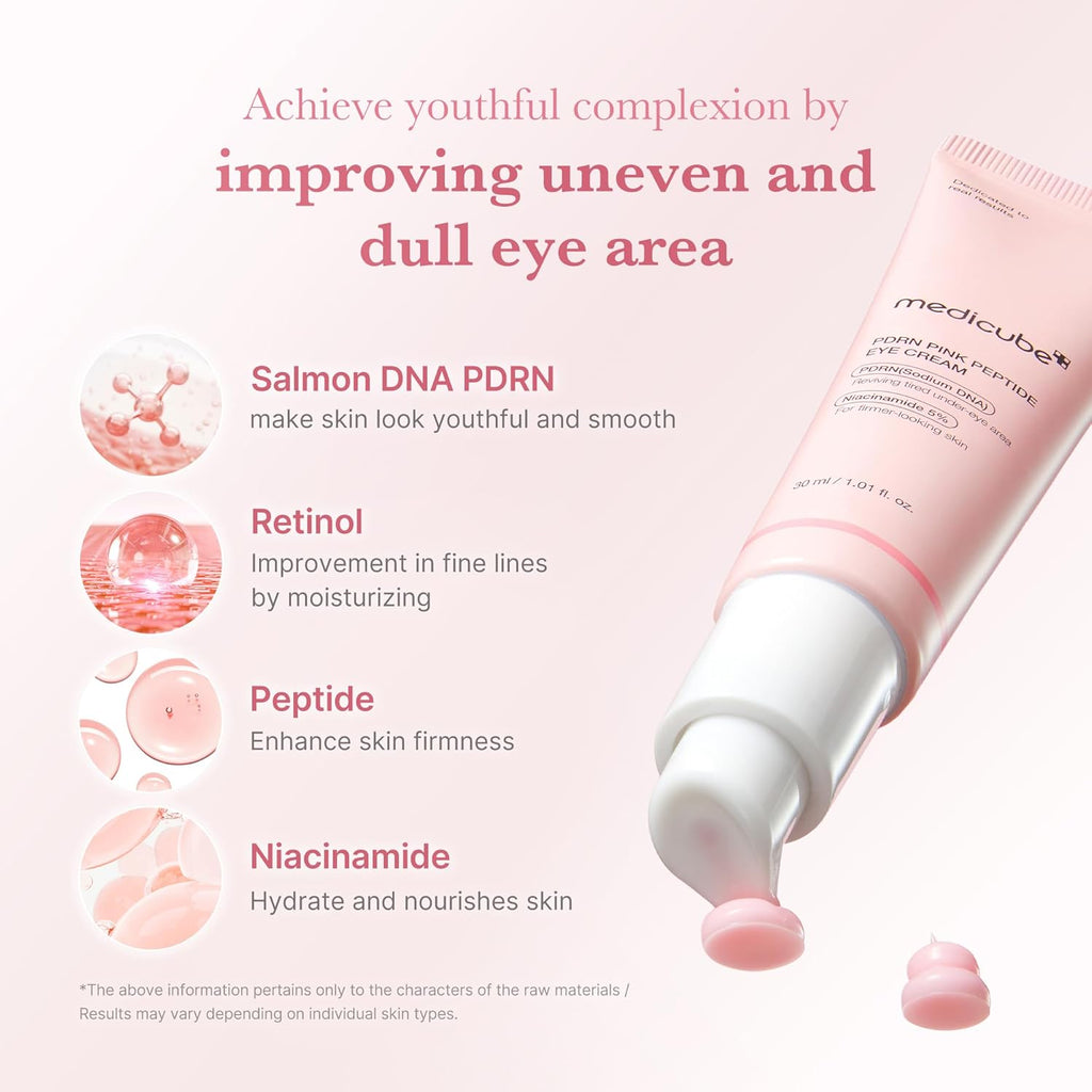 Medicube PDRN Pink Peptid-Augencreme, 30ml