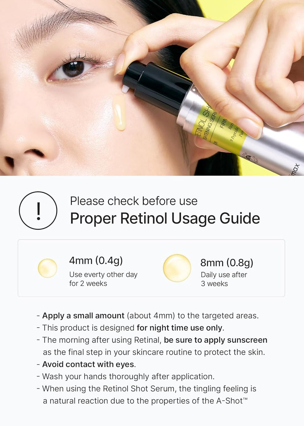 CELIMAX The Vita-A Retinol Shot Tightening Serum – Firming Serum (30 ml)