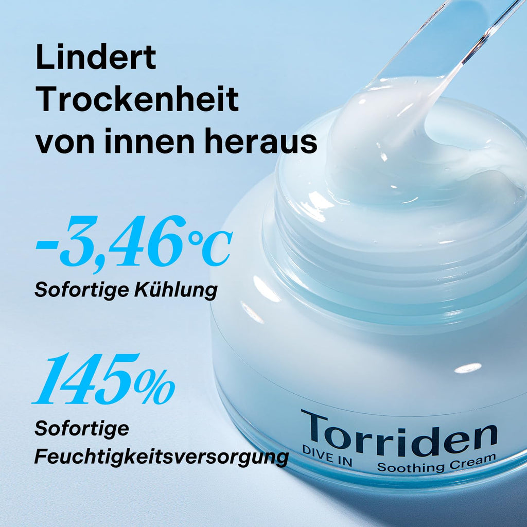 Torriden DIVE-IN Hyaluronsäure Beruhigungscreme 100 ml