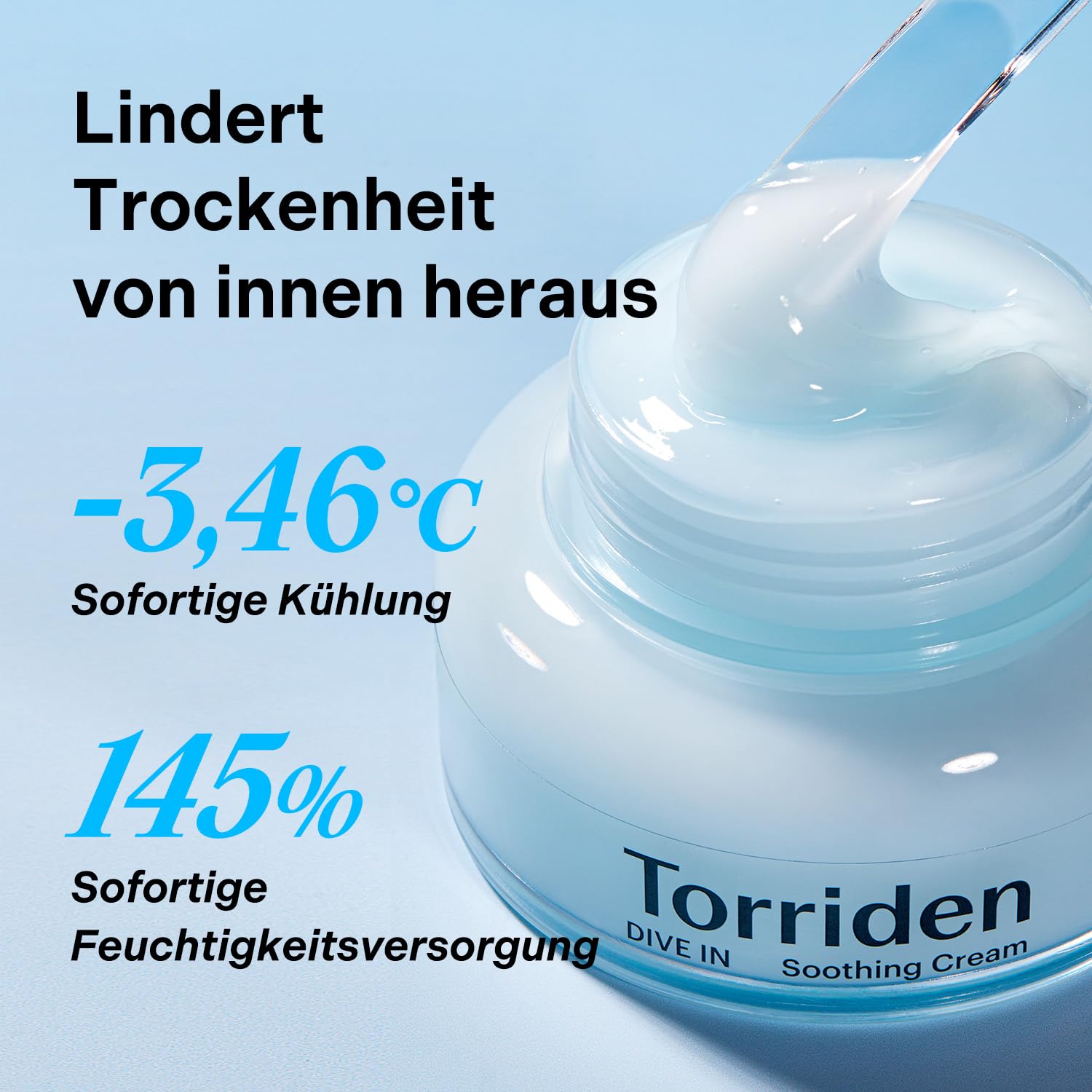 Torriden DIVE-IN Hyaluronsäure Beruhigungscreme 100 ml