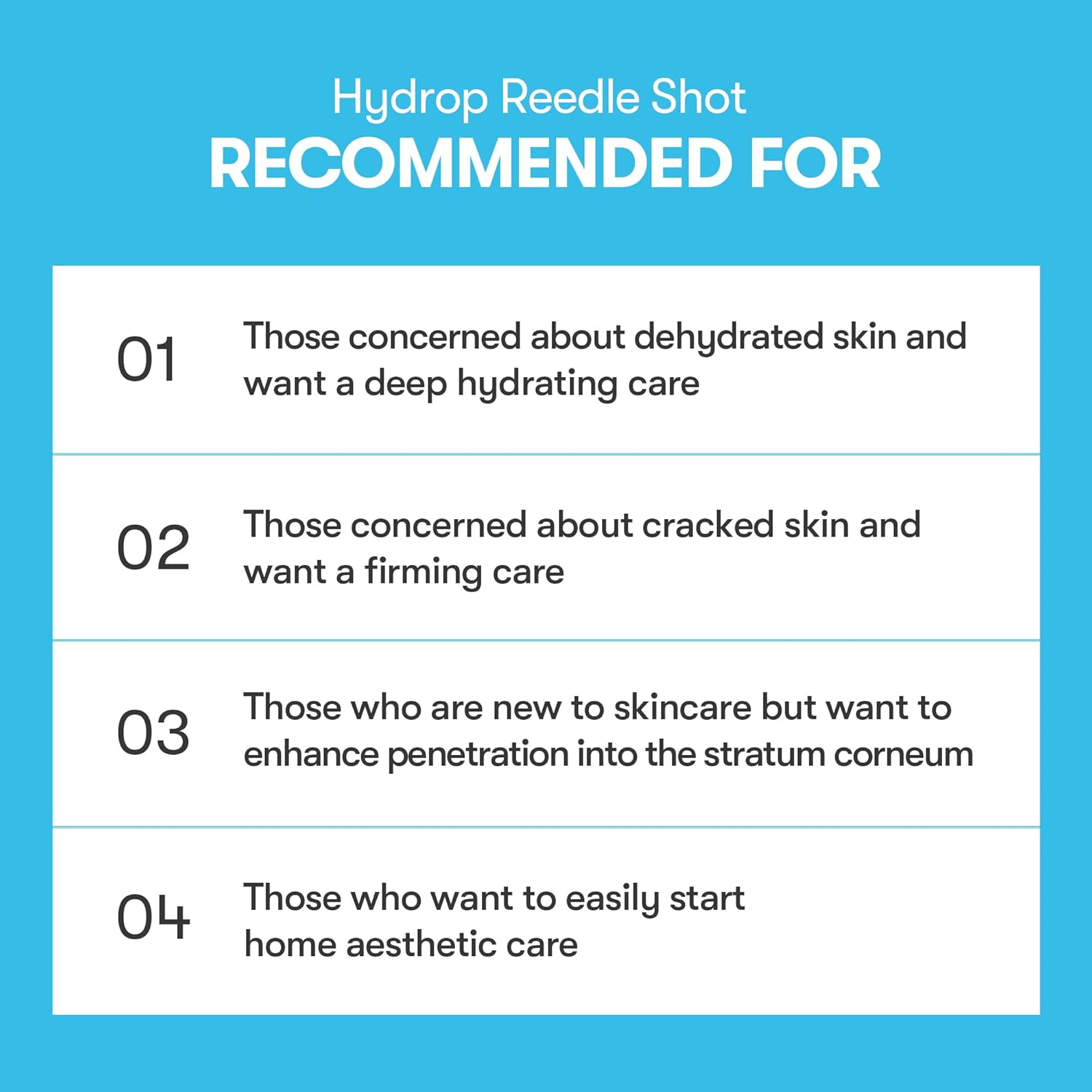 VT Cosmetics Hydrop Reedle Shot 100ʰˡ Microneedling-Serum 50 ml