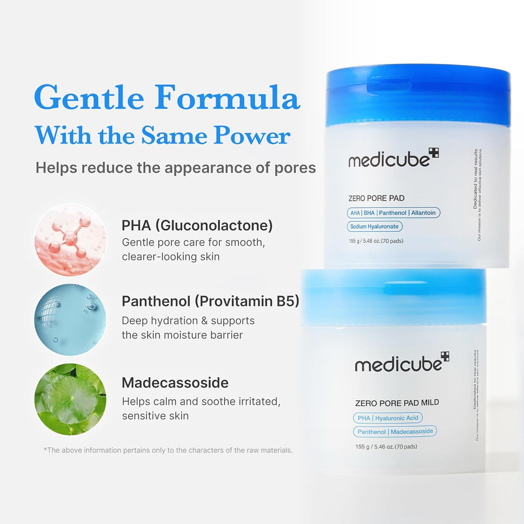 Medicube Zero Pore Pad Mild Peeling Pads 70 Stück
