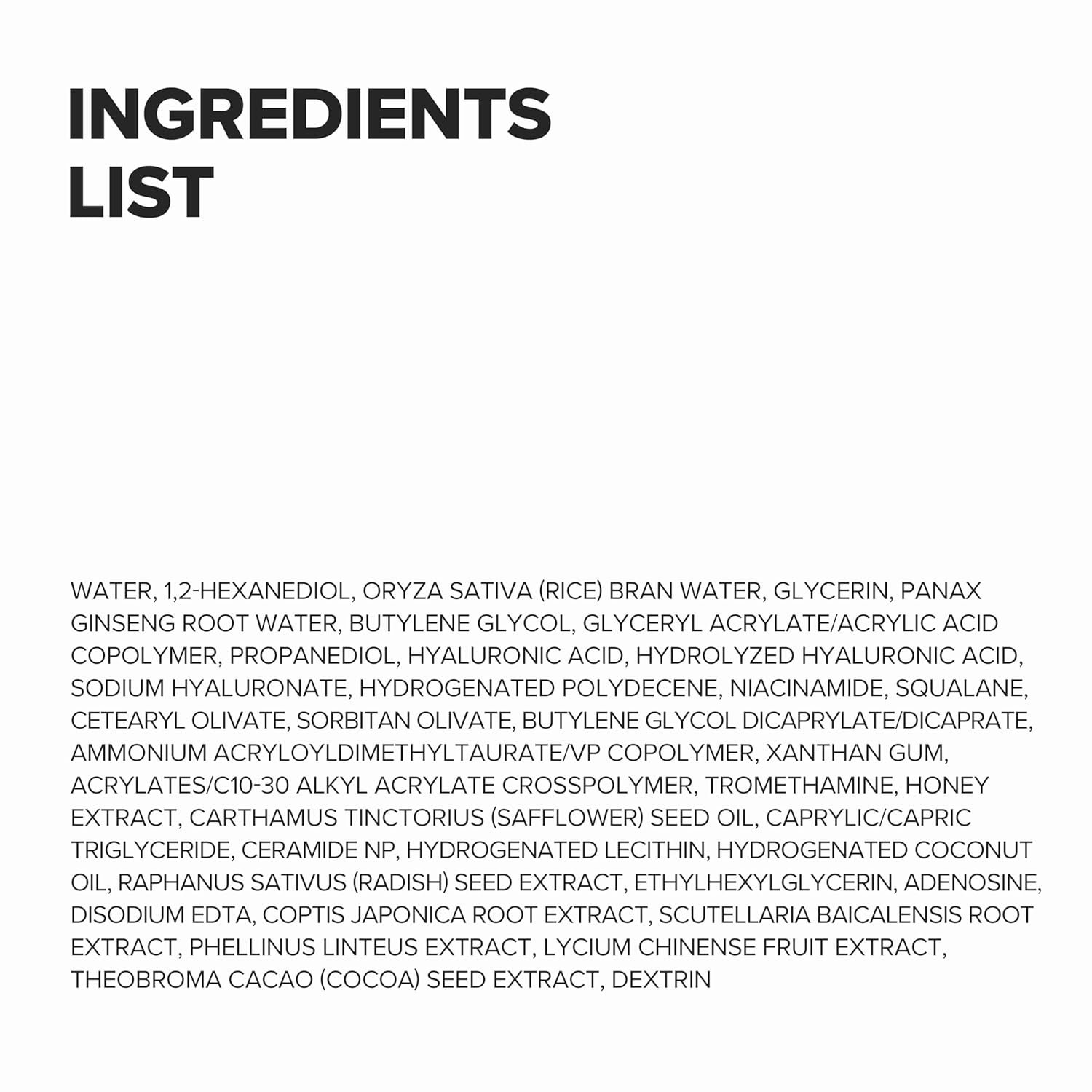 Beauty of Joseon the soothing cream Dynasty Cream 100 ml