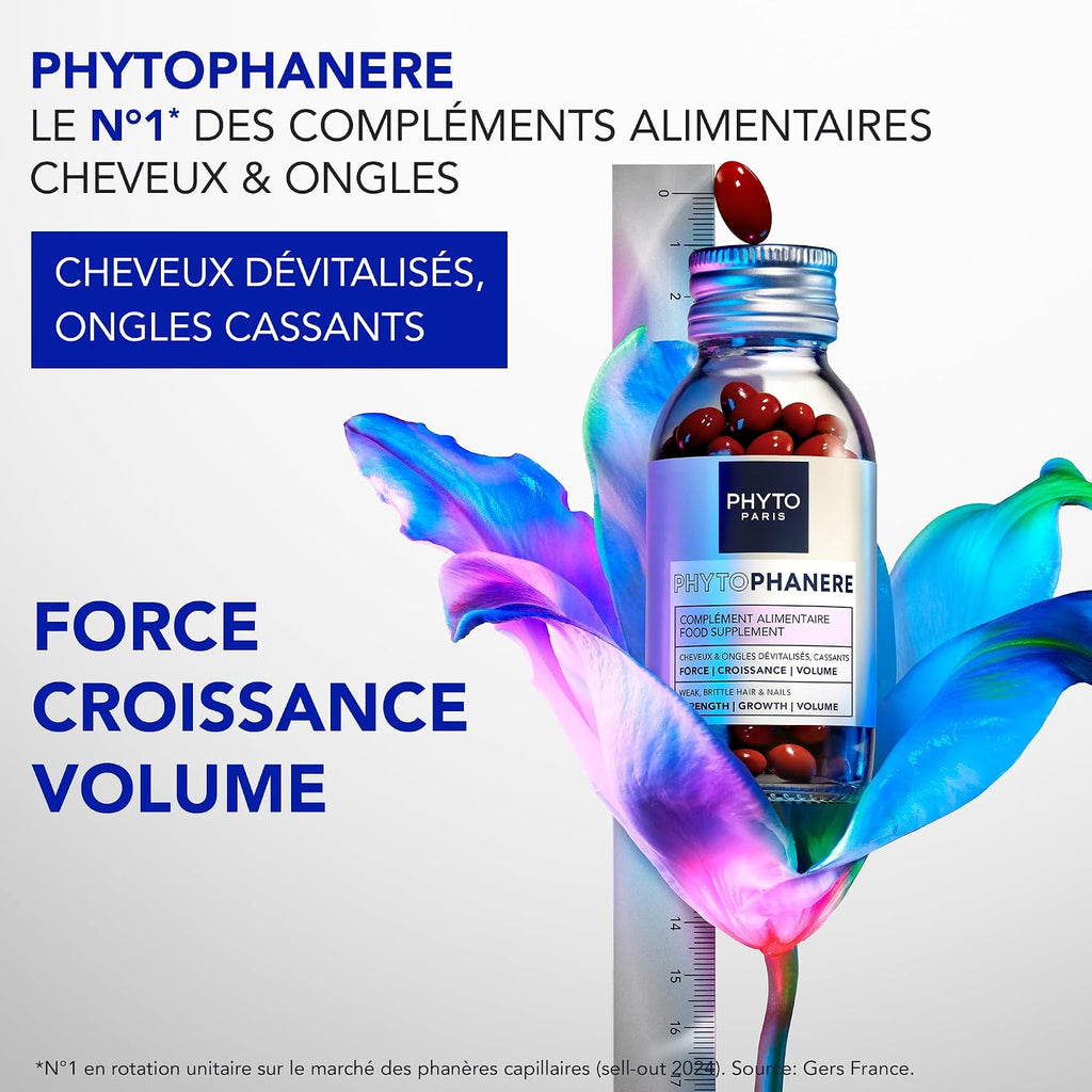 Phyto Phytophanère Nahrungsergänzung für Haare & Nägel 2 × 120 Kapseln