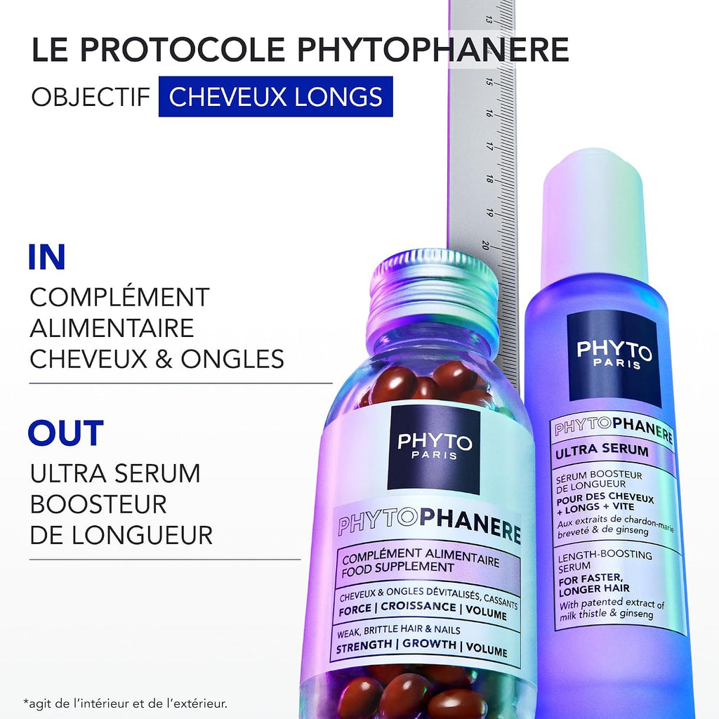 Phyto Phytophanère Nahrungsergänzung für Haare & Nägel 2 × 120 Kapseln