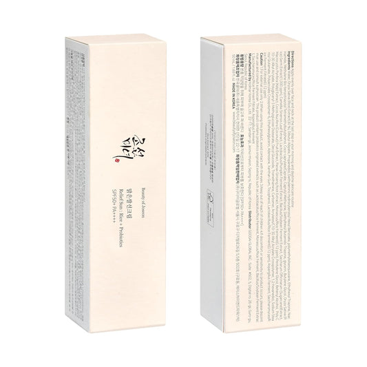 Beauty of Joseon Relief Sun Schutzcreme Rice + Probiotics SPF50+ PA++++ 50 ml