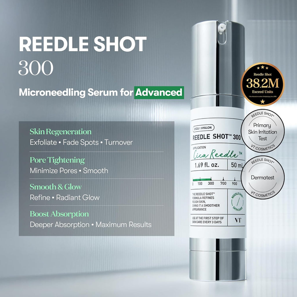 VT Cosmetics Reedle Shot 300 Microneedling Serum 50 ml