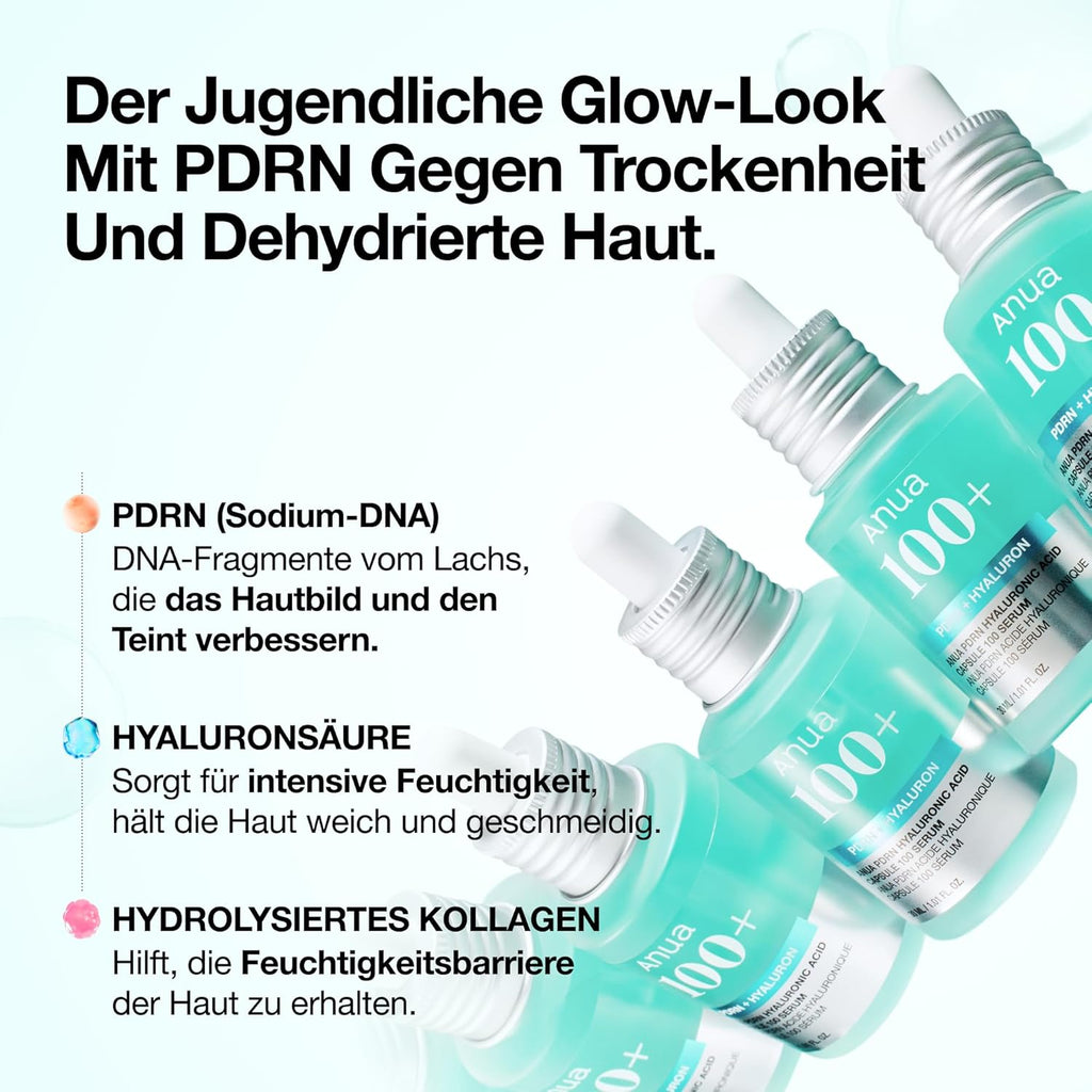 Anua PDRN Hyaluronsäure Kapselserum 30 ml