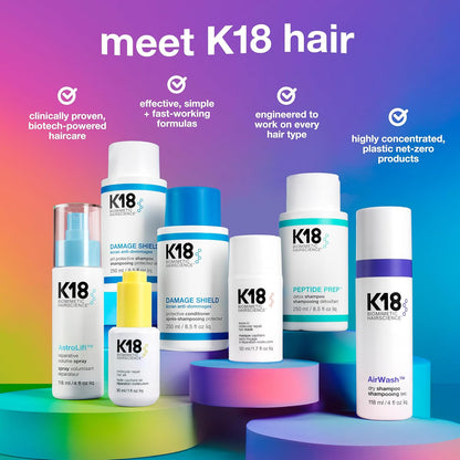 K18 Leave-In Molecular Repair Hair Mask Pflege ohne Spülung für sehr trockenes und geschädigtes Haar 50 ml
