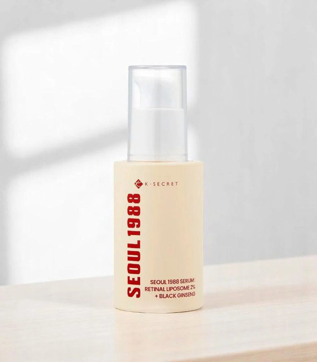 K-Secret Seoul 1988 Serum: Retinal Liposome 2% + Black Ginseng (30 ml)