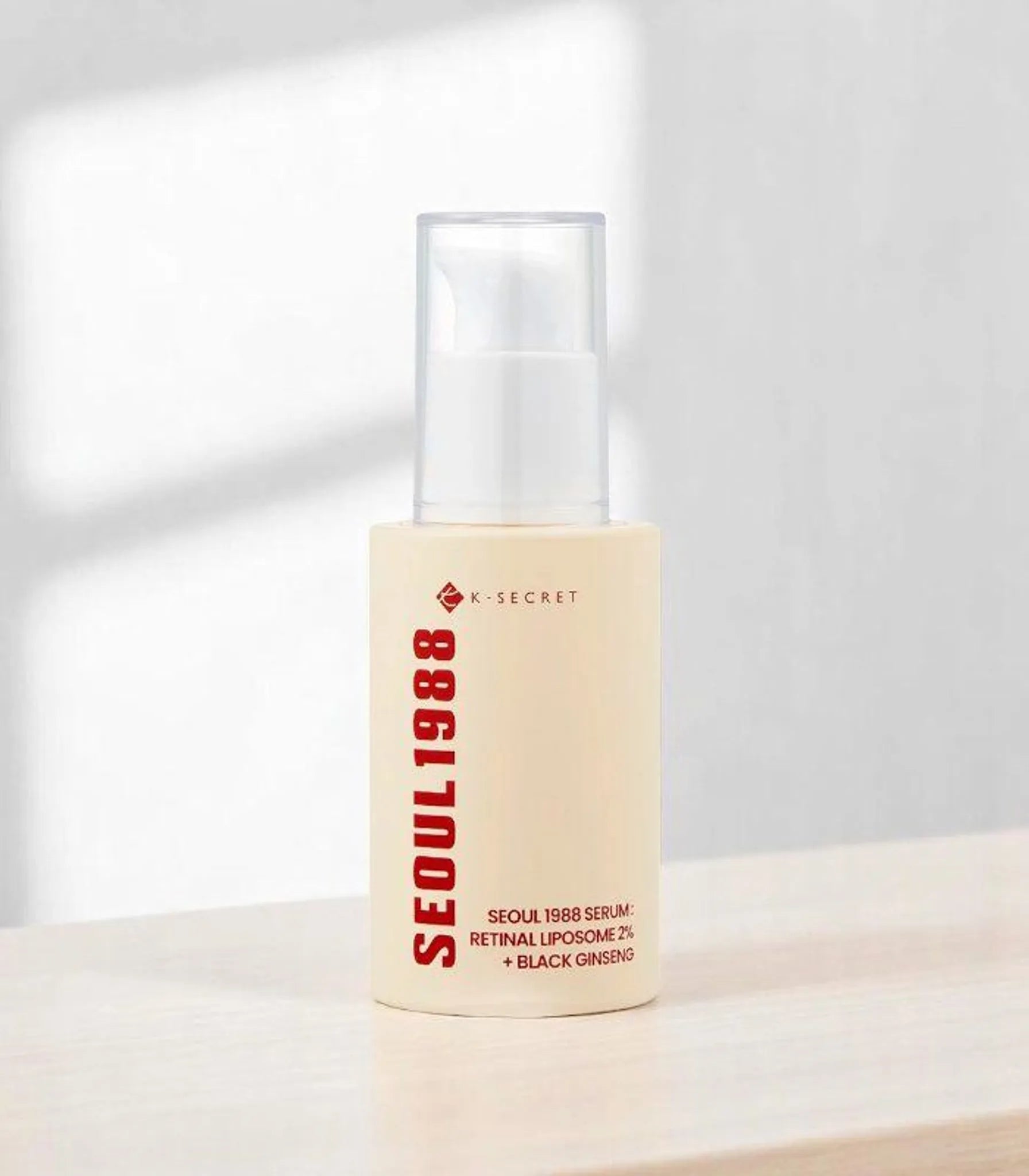 K-Secret Seoul 1988 Serum: Retinal Liposome 2% + Black Ginseng (30 ml)