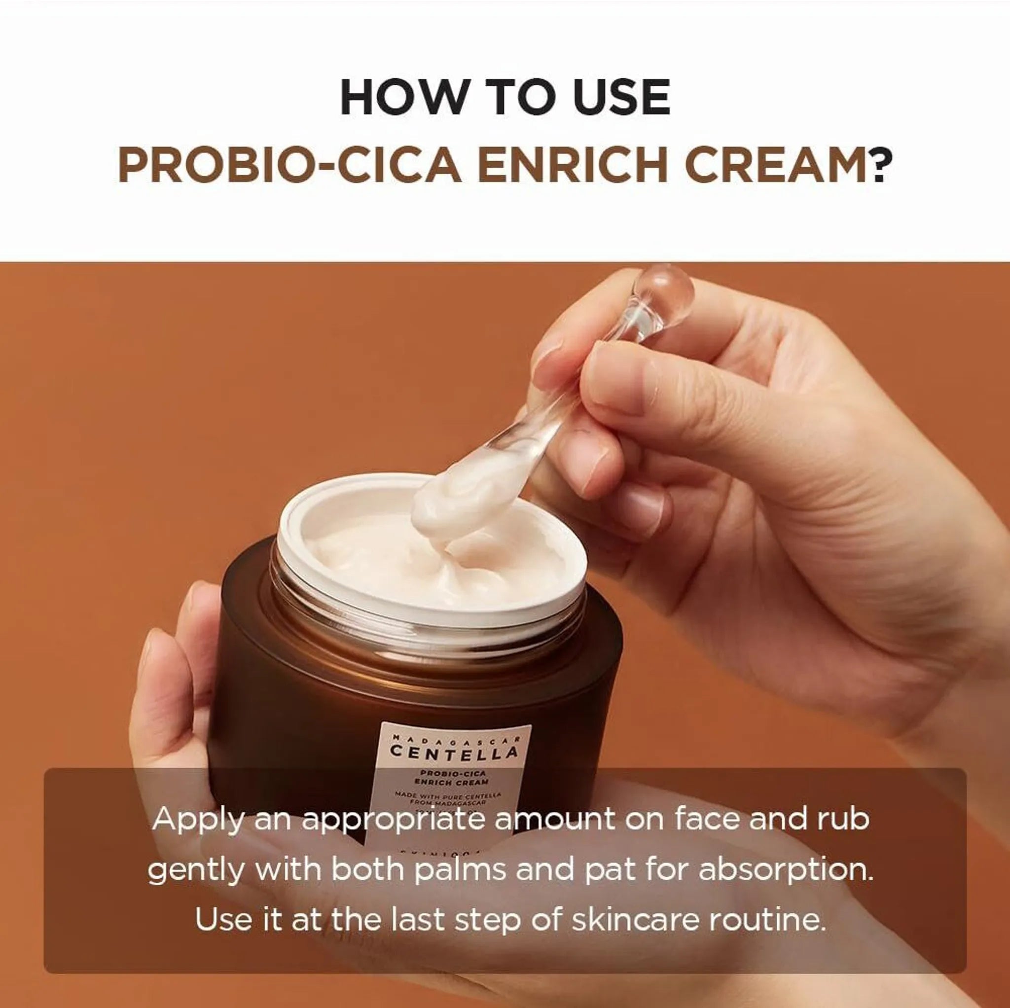 Skin1004 Madagascar Centella Schutzcreme Probio-Cica Enrich Cream 50 ml